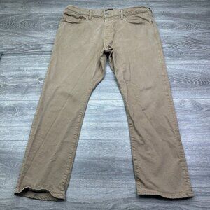 Polo Ralph Lauren Hampton Jeans Mens 40x30 (Actual 38x29) Relaxed Straight Khaki